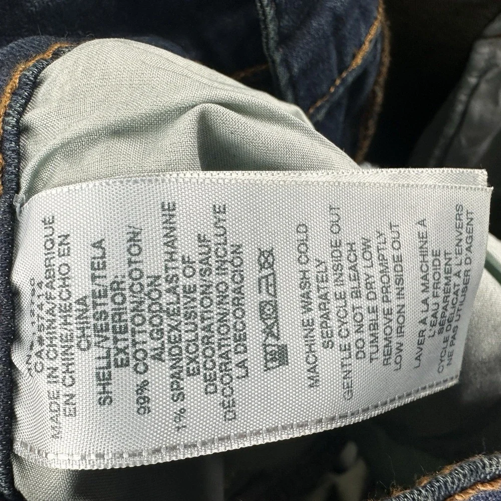 True Religion Ricky Jeans Mens 36x30 Relaxed Straight Dark Wash Flap Pocket